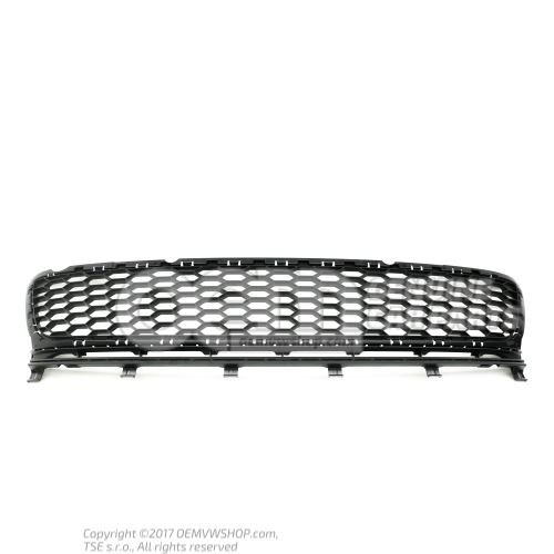 Grille d'aeration noir satine 5G0853677C 9B9