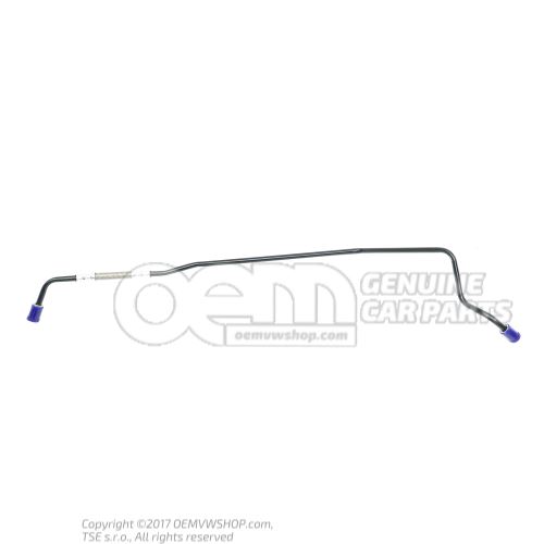 Brake line (pressure circuit) from brake master cylinder to hydraulic system 8J1614706F