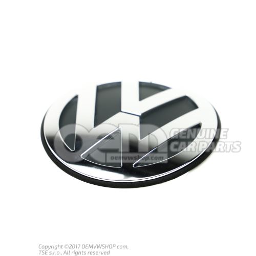 Simbolo VW colores cromados/negro 1C0853617B ULM