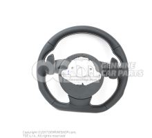 Multifunct. sports strng wheel (leather) steering wheel (leather) steering wheel soul (bla 8R0419091AGIWJ