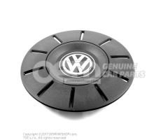 Wheel cap satin black/polished chrome/ reflex silver