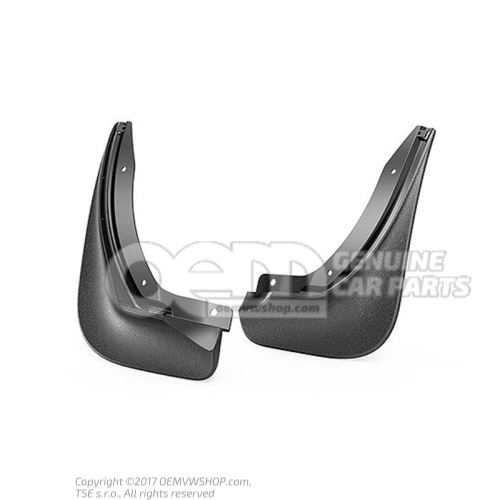 1 set mud flaps (left and right) 3V0075111