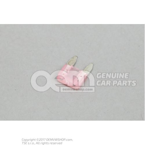 Flat fuse 10/2x2,8 N  10261504