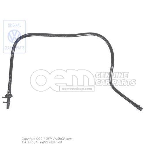 Tubo de depresion con valvula de retencion Volkswagen Golf Cabriolet 171 155611931