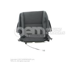 Poťah sedadla (tkanina) s vyhrievacím prvkom antracitová
