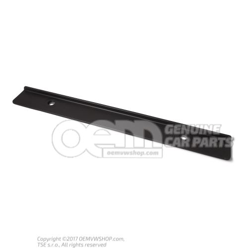 Guide rail for seat satin black 2K0885860 9B9