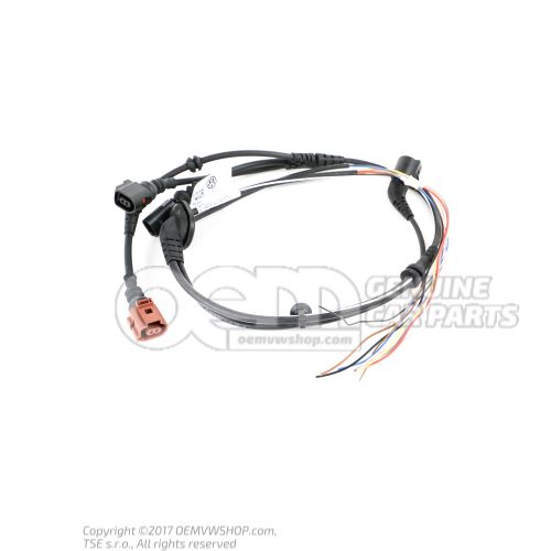 Juego de cables para sensor de revoluciones e indicador de desgaste de forro de freno 1Q0927903R