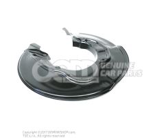 Cover plate for brake disc 4G0615611G