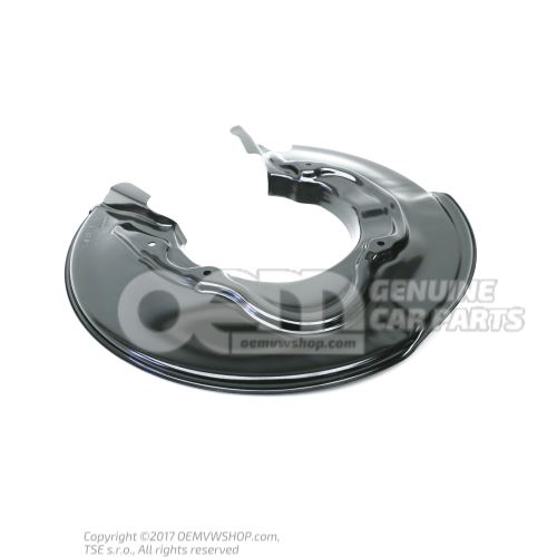 Cover plate for brake disc 4G0615611G