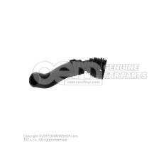 Coolant hose with quick release coupling 5Q0122058B
