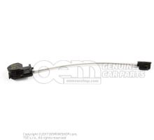 Cable bowden avec clip 8N0837070A
