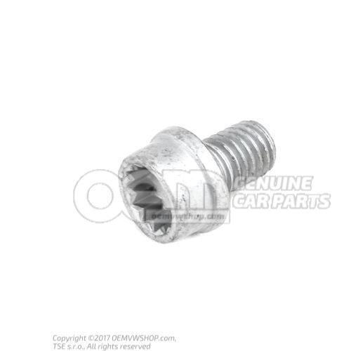 Socket hd. screw with polygon socket for vehicles with air condit. N  91052201