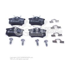 1 set of brake pads for disk brake     &#39;ECO&#39; JZW698451A