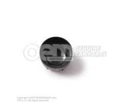Capuchon de boulon de roue noir satine 4M0601173C 9B9