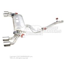Intermediate pipe with rear silencer 5H6253181AG