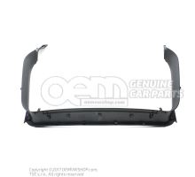 Rear lid trim panel soul (black) 4F9867973A 6PS