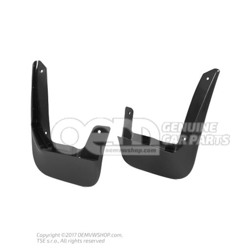 1 set mud flaps (left and right) 6V0075111