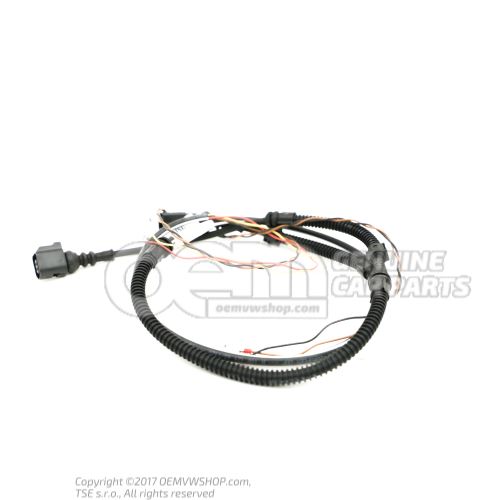 Wiring harness for speed sensor for models with anti-lock brake system -abs- and brake pad wear display 7LA927903F
