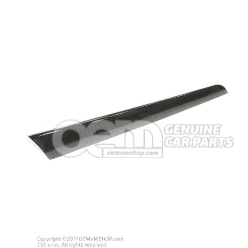 Trim insert trim carbon 8K0867419E 7V7