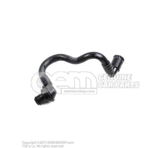 Vacuum pipe with non-return valve 6Q1612041BC