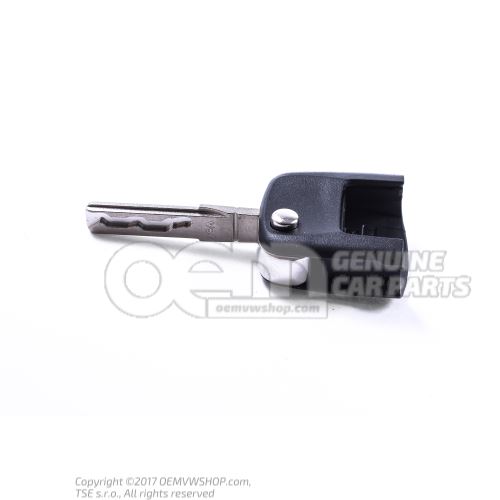 Main key with variable code transponder (folding key) inner rail section 1Z0837246G INB