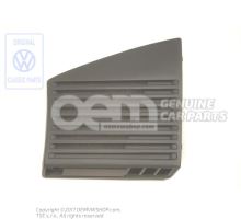 Loudspeaker grille with air vent satin black 191857209A LN9