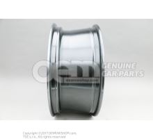 Aluminium rim grey metallic 6R0601025BAZ49