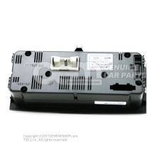 Display and control panel with CU for electronically controlled air-conditioning Volkswagen Touareg 7P 7P6907049R