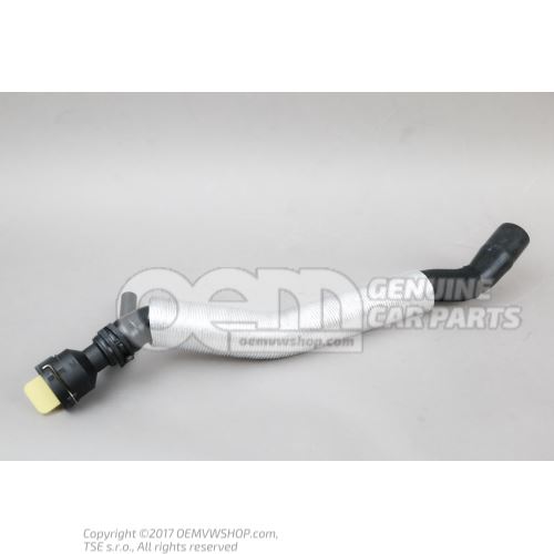 Coolant hose with quick release coupling 8V0122157