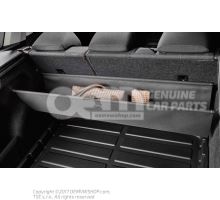 Stowage compartment under luggage compartment cover 654061103A