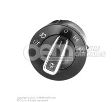 Multiple switch for side lights, headlights, front and rear fog lights combi-switch for au Volkswagen Touran 1T 3C8941431C XSH