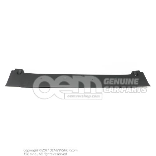 Trim for rear cross panel satin black 4A5863485 01C