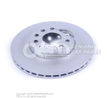 Brake disc (vented) size 288X25 5Q0615301H