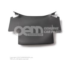 Cover for instrument, housing, piano black 3V0857053A N77