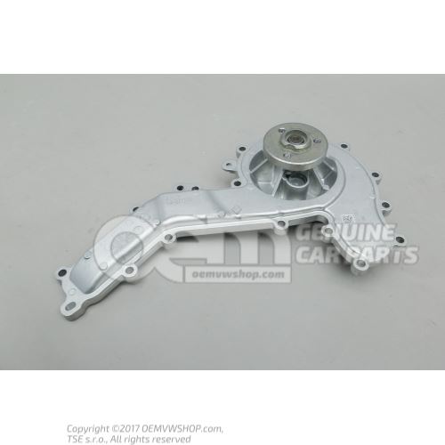 Coolant pump with glued in sealing ring 059121016E