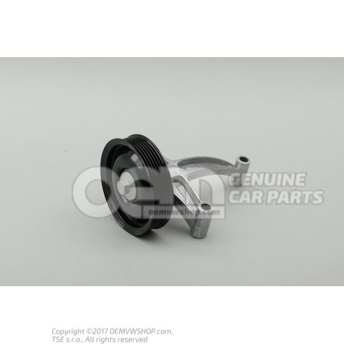 Holder with idler pulley 06K145172