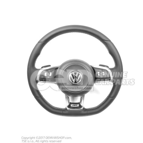 R / Rline steering wheel with airbag, multifunction and paddle shifters OEM01455294