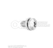 N  90889001 Semi round bolt (combi) with hexagon socket head M10X20