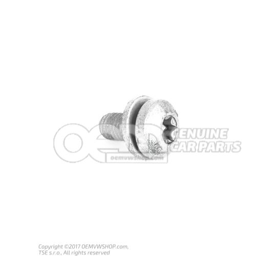 N  90889001 Semi round bolt (combi) with hexagon socket head M10X20