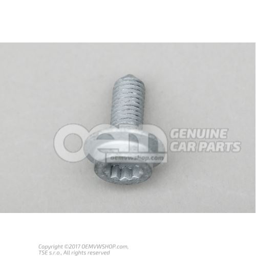 N  91073701 Socket head collared bolt with inner multipoint head M10X25