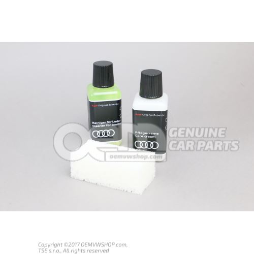 Cleaning agent set for leather trim 4L1096372