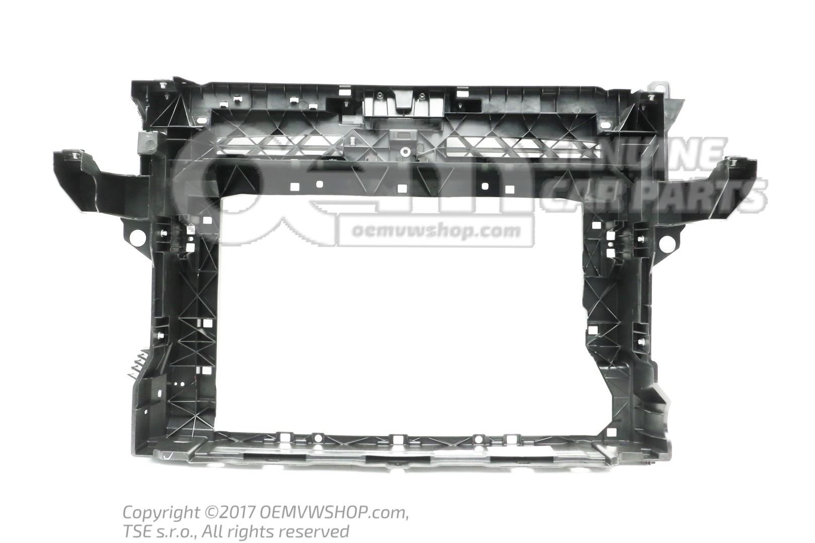 575805588J Lock carrier with mounting for coolant radiator 