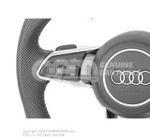 Подлинное рулевое колесо Audi Sline с плоским дном с подушкой безопасности