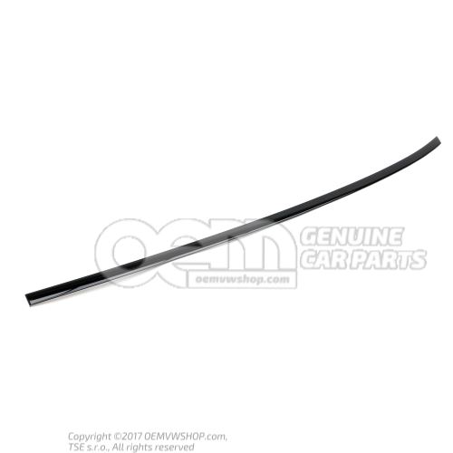 Trim strip for window guide black-glossy 8W5839644C T94