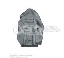 Backrest cover (leather) soul metallic (black) Audi RS6/RS6 plus/Avant Quattro 4F 4F0881801 VEH