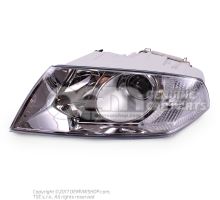 Halogen twin headlights for gas discharge bulb 1Z1941017N