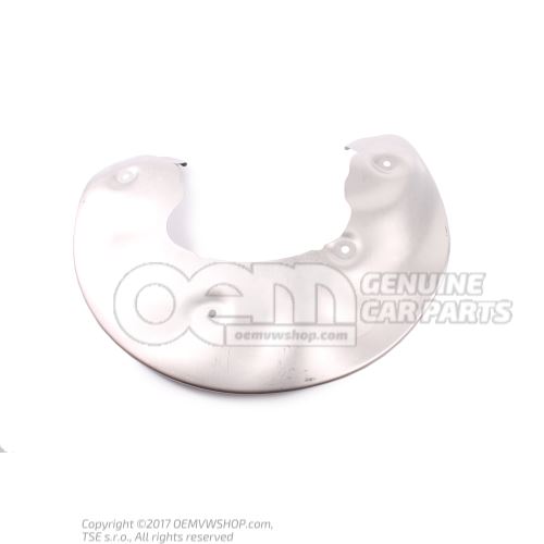 Cover plate for brake disc 8K0615311H