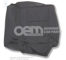 Backrest cover (fabric) for vehicles with warning triangle black 535885806G DAQ