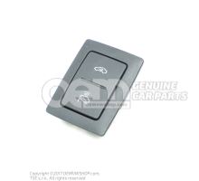 Pushbutton for towing protection and anti-theft alarm deactivation black/white 1T0962109A REH
