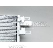 Condenseur de climatiseur avec reservoir de refrigerant 5Q0816411AR